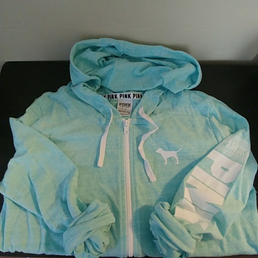 PINK lightweight zip-up